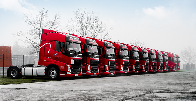 Dilissen Logistics Trucks fleet
